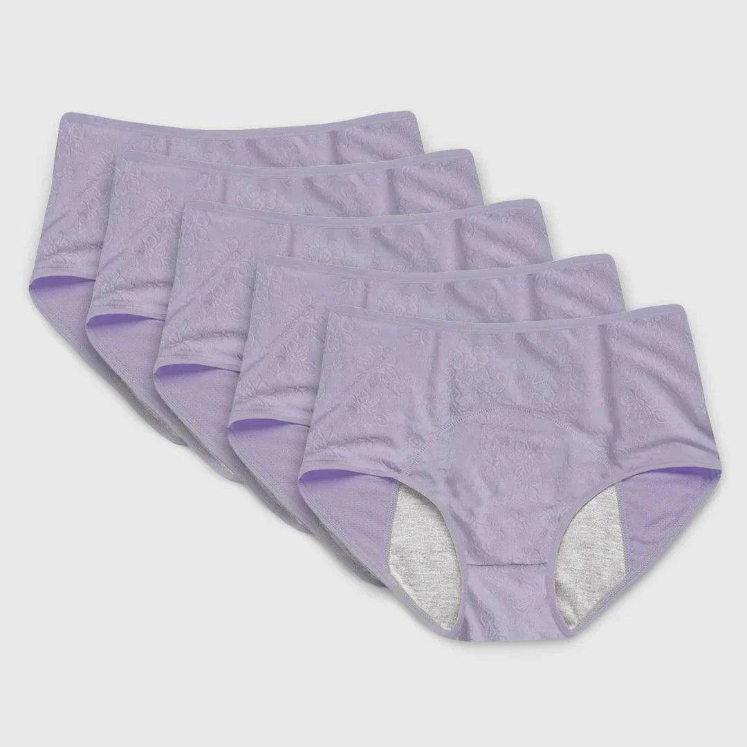 Floral Leakproof Underwear (Lavender Bundles) - Everdries