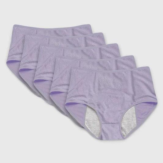 Floral Leakproof Underwear (Lavender Bundles) - Everdries