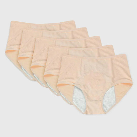 Floral Leakproof Underwear (Beige Bundles) - Everdries